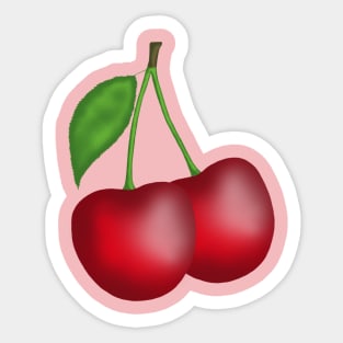 Cherries Sticker